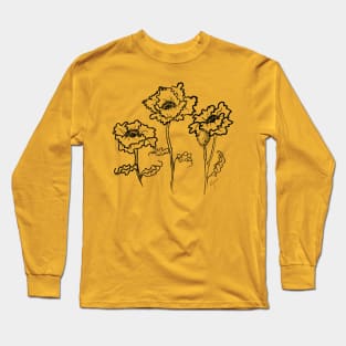 Poppies 1 Long Sleeve T-Shirt